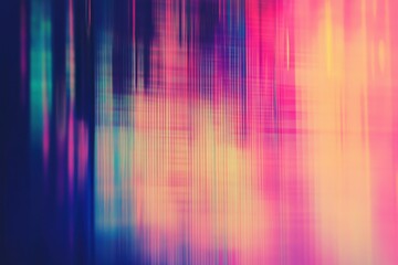 Soft noisy patterns on a vibrant digital canvas: distorted textures with a retro feel and vhs glitch flair. Embracing low-fidelity vintage styles