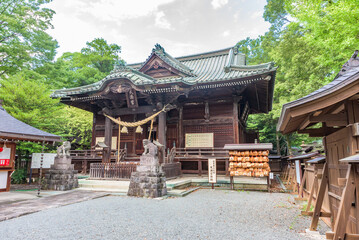 Kiryu Tenmangu Shrine, Important Cultural Property of Japan, Kiryu City, Gunma Prefecture, Japan
