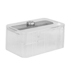 Pencil sharpener one isolated on white background