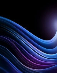 New Dark abstract background with Red Blue neon lines, glow.
