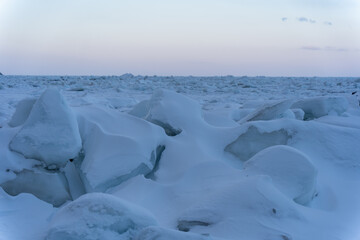 Drift ice in hokkaido Japan © 善弘 石垣
