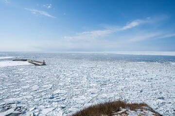 Drift ice in hokkaido Japan © 善弘 石垣