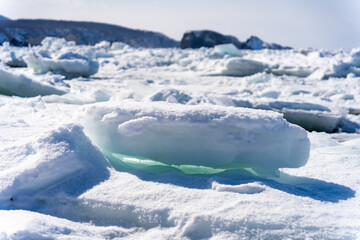 Drift ice in Hokkaido Japan  © 善弘 石垣