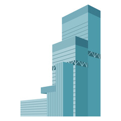 大阪の超高層ビルのイラスト © あんころもち(ankomando)