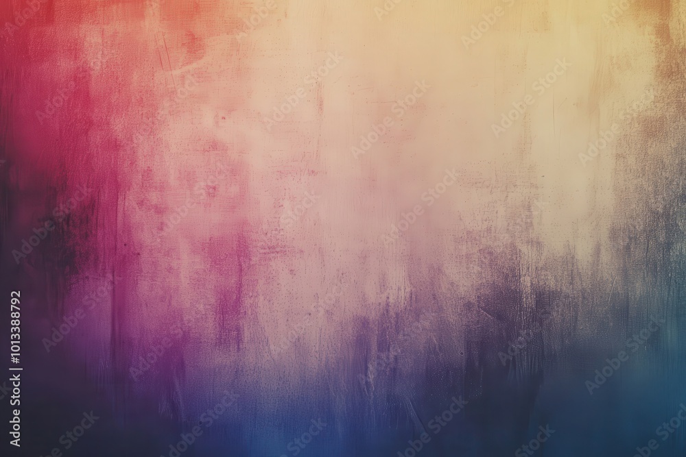 Poster subtle color fade background: dynamic digital grain effect featuring soft noise design. classic mult