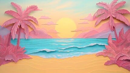 Beach along the eastern shoreline featuring scenic views between two coastal areas Scenic beach views between coastal areas