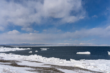 drift ice in Hokkaido Japan © 善弘 石垣
