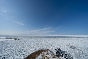 Drift ice in Hokkaido japan © 善弘 石垣