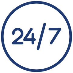 Support and Call Center line icons. Helpline and Support service vector linewar icon set.