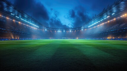 AI-Driven Lights Illuminate Stadium Field, Enhancing Sporting Events and Fan Experience