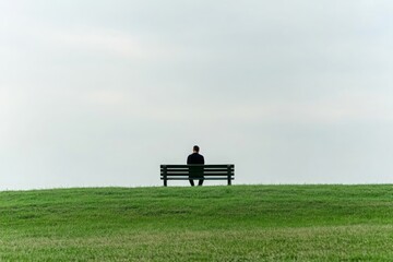 Solitude on a Green Hilltop