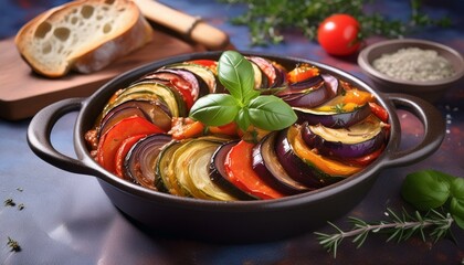 pan fried chicken with vegetables