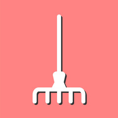 Gardening Fork Vector Icon