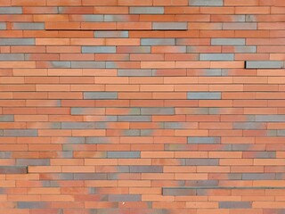 Obraz premium Red brick background, brick wall, for wallpaper or presentation