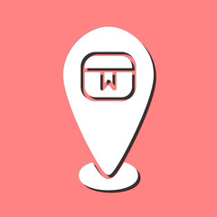 Shipping Location Vector Icon