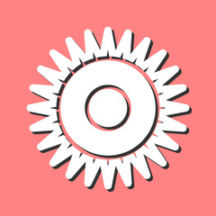 Optical Radiation Vector Icon