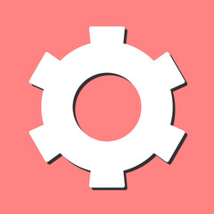 Setting Gear Vector Icon