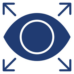 Simple line set of eye icons. Premium quality objects