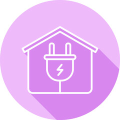 Fototapeta premium Electrical Icon