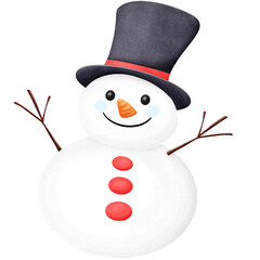 snowman cartoon
