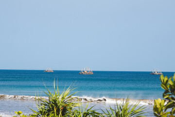 Obraz premium Endless Blue Ocean. Serene and Beautiful Seascape.