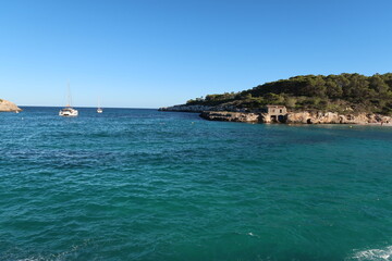 Fototapeta premium A day at the beach on Mallorca