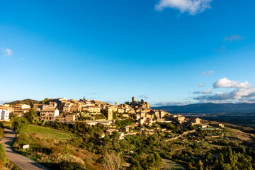 Fototapeta premium View of Sos del Rey Catolico in the early morning. Zaragoza, Aragon, Spain.