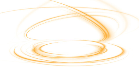 Naklejka premium Yellow luxury background with yellow line decoration and curve light effect with bokeh elements. Empty stage and studio room for product demonstrations. Modern art elegant dark scene. Mystical speed s