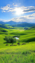 Fototapeta premium A Tranquil Harvest