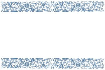 飾り枠　背景イラスト