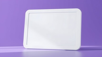 Blank Tablet, Purple