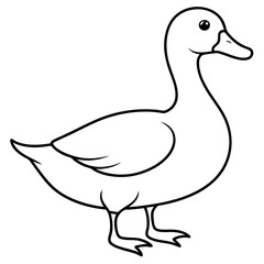 illustration of a duck