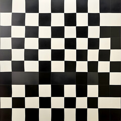 Fototapeta premium black and white chess board