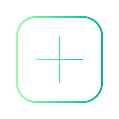plus gradient icon