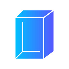 rectangle gradient icon