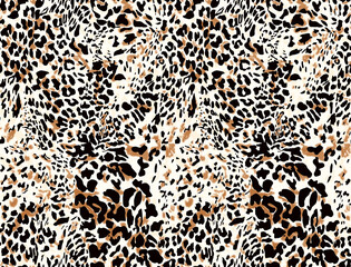 leopard print clothes fashion design. leopard spots
