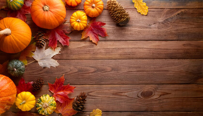 A diverse collection of pumpkins in various shapes and colors, perfect for autumn themes, displays, 
