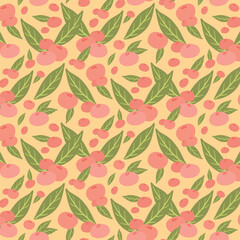 Cranberry pink pattern for your design