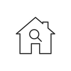 Home icon. Search symbol modern, simple, vector, icon for website design, mobile app, ui. Vector Illustration