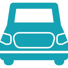 Campervan, life on wheels, minivan icon