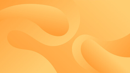 ABSTRACT BACKGROUND ORANGE GRADIENT SMOOTH LIQUID COLORFUL DESIGN WITH HAND DRAWN SHAPES VECTOR TEMPLATE GOOD FOR MODERN WEBSITE, WALLPAPER, COVER DESIGN 