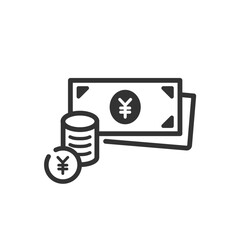 お金のアイコン(日本円)