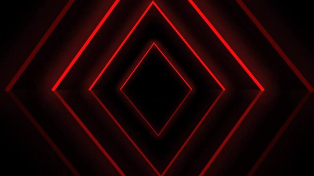Abstract background with glowing colorful neon line animation.  Red Glossy Pattern above scale from down. Stock line neon motion graphic video seamless loop 
animation.
