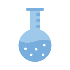 Science, experiment, chemical studies, flask icon in modern style