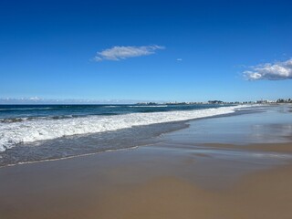 Currumbin Beach in Gold Coast, Queensland, Australia