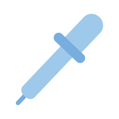 A dropper tool, representing precision, color picking, or medical use