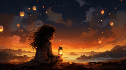 Soft warm hearted storytelling under the stars where students learn the power of dreams.