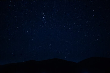 Obraz premium Dark Sky Astrophotography over Bear Lake State Park Utah Garden City