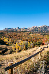 Beautiful Fall Autumn Hiking Trail views of Ice Box Canyon Ogden Utah