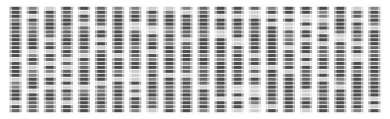 Dna sequence map. White genetic data visualization. Black medical gene pattern. Abstract medicine research architecture illustration. Laboratory marker mapping. X and y evolution test design.